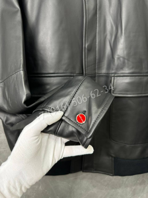 Кожаная куртка KITON 33977