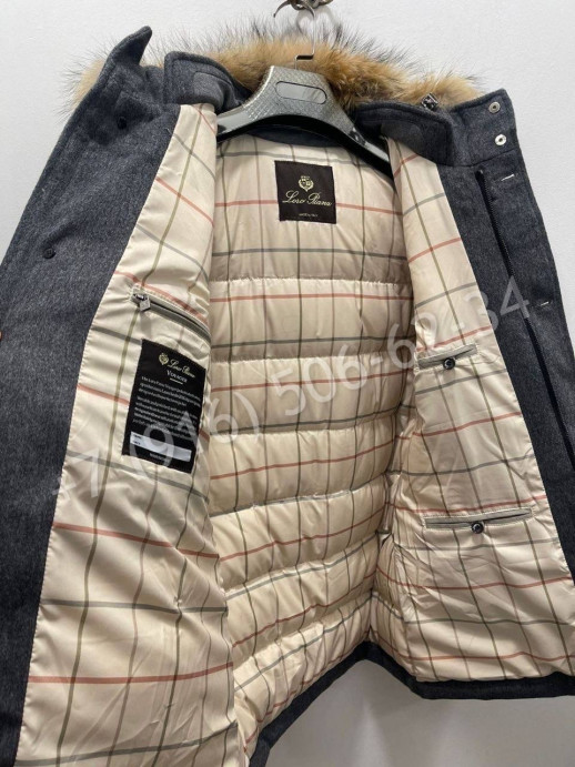 Кашемировая куртка Loro Piana на меху 24152