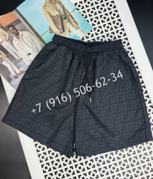 Шорты плавательные Fendi 18371 2