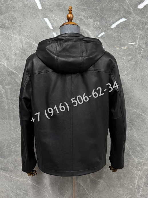 Кожаная куртка Hermes 5739 7