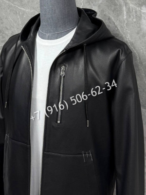 Кожаная куртка Hermes 5739 7