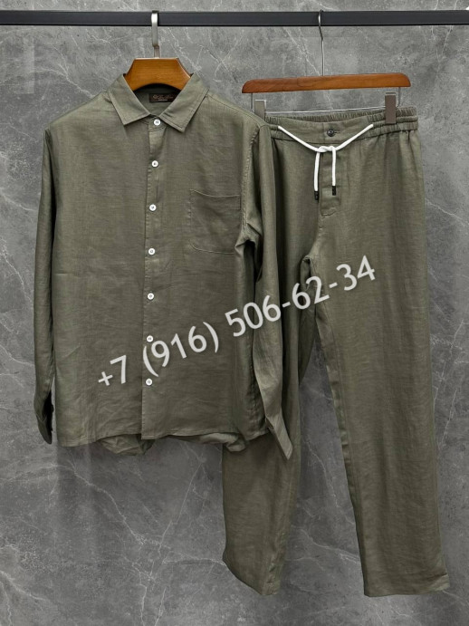 Льняной костюм Loro Piana 11162 1