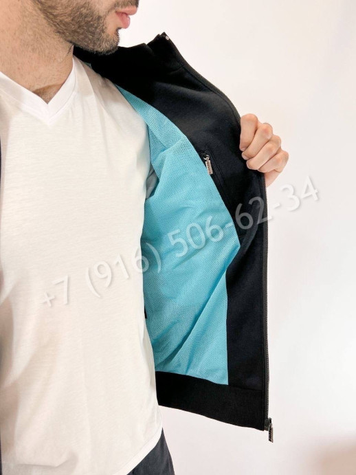 Прогулочный костюм ZILLI со вставками кожи крокодила 18092