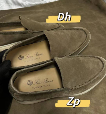 Лоферы Loro Piana с крокодилом 5991