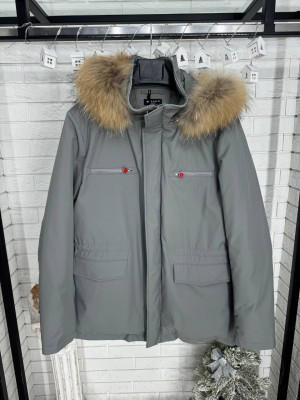 Пуховик Kiton с капюшоном 22166