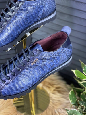 Кеды Stefano Ricci из кожи питона 10211