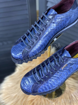 Кеды Stefano Ricci из кожи питона 10211