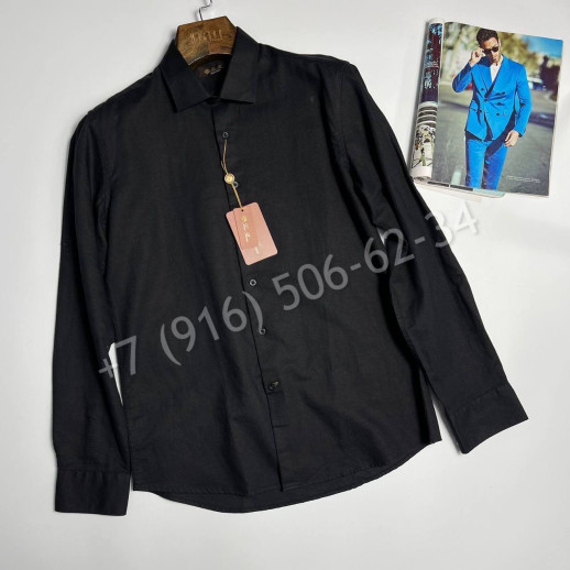 Рубашка из льна Loro Piana 31682
