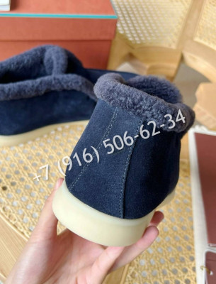 Лоферы Loro Piana на меху 5391 2