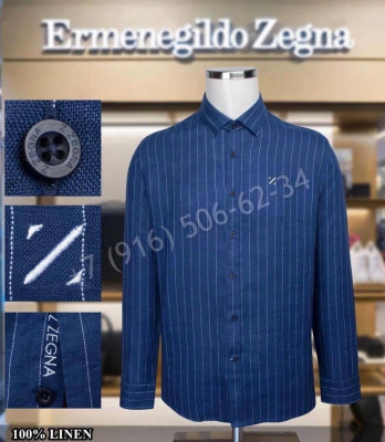 Рубашка Zegna / лен 12178
