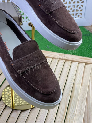 Лоферы Santoni 12401