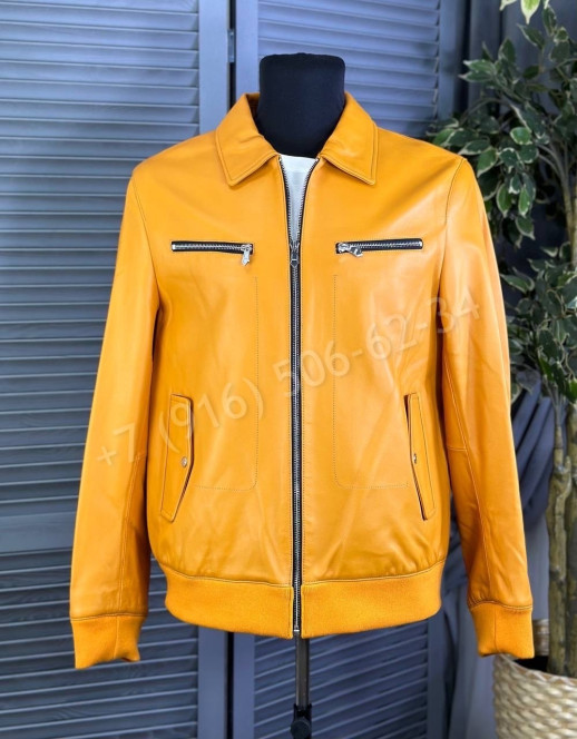 Кожаная куртка Hermes 13306