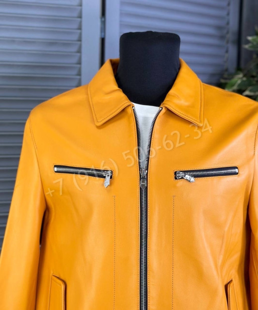 Кожаная куртка Hermes 13306