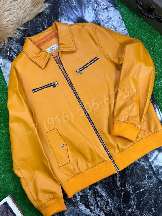 Кожаная куртка Hermes 13306