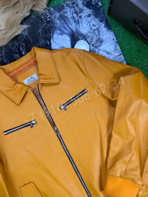 Кожаная куртка Hermes 13306