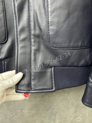 Кожаная куртка KITON 33978