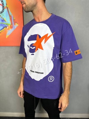Футболка Bape Heron Preston 7404