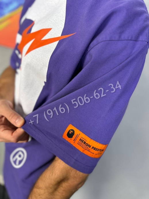 Футболка Bape Heron Preston 7404