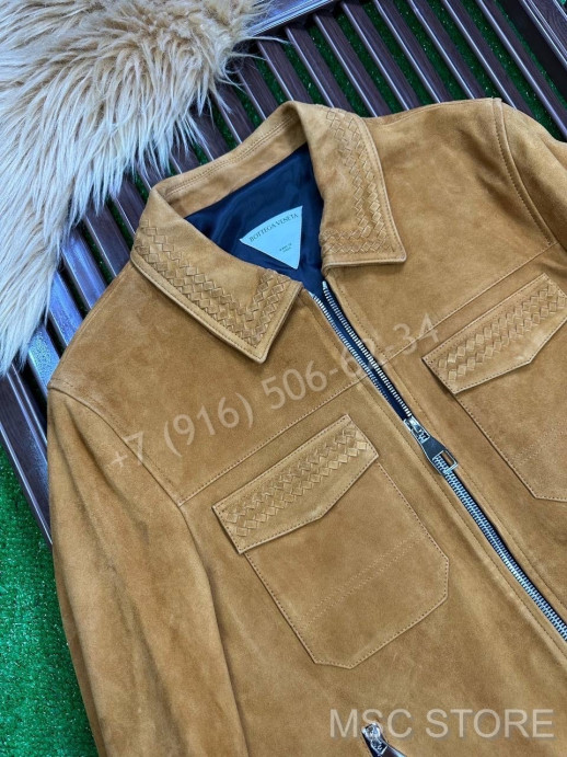 Замшевая куртка Bottega Veneta 9658