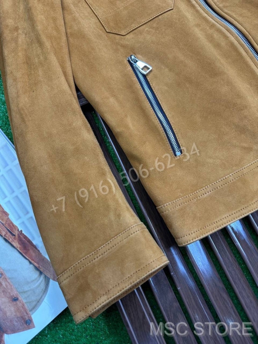 Замшевая куртка Bottega Veneta 9658