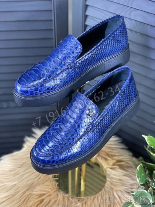 Лоферы Stefano Ricci из кожи питона 10212