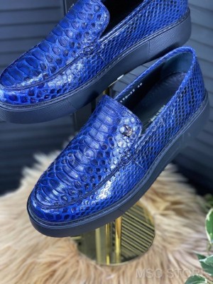 Лоферы Stefano Ricci из кожи питона 10212