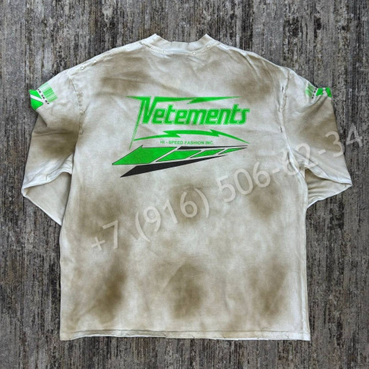 Лонгслив Vetements 30675