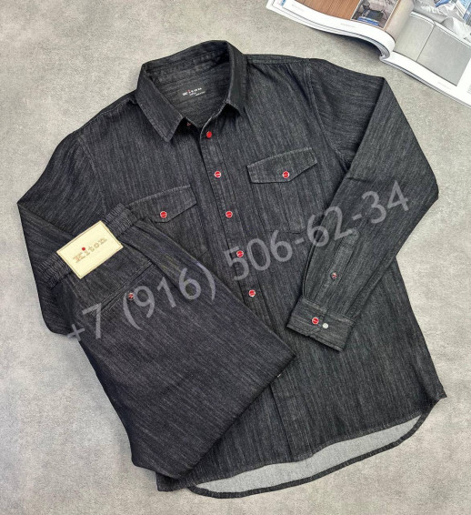 Костюм из денима KITON 31583