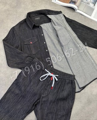Костюм из денима KITON 31583