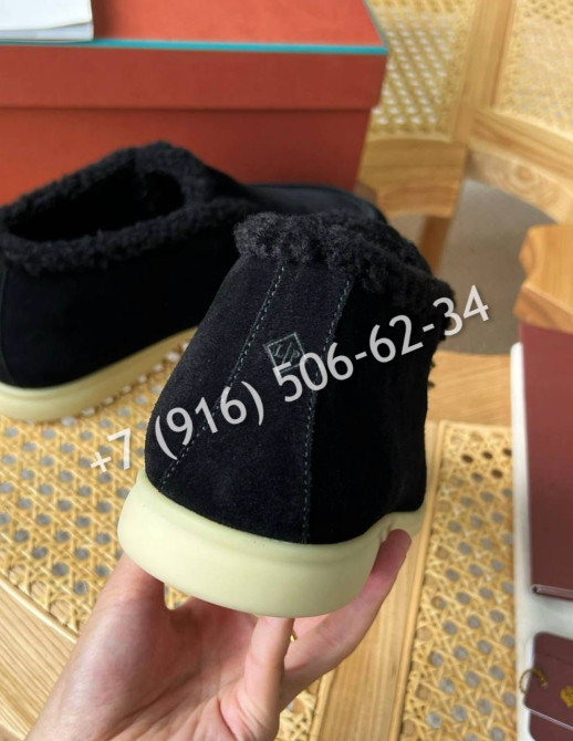 Лоферы Loro Piana на меху 5391 3