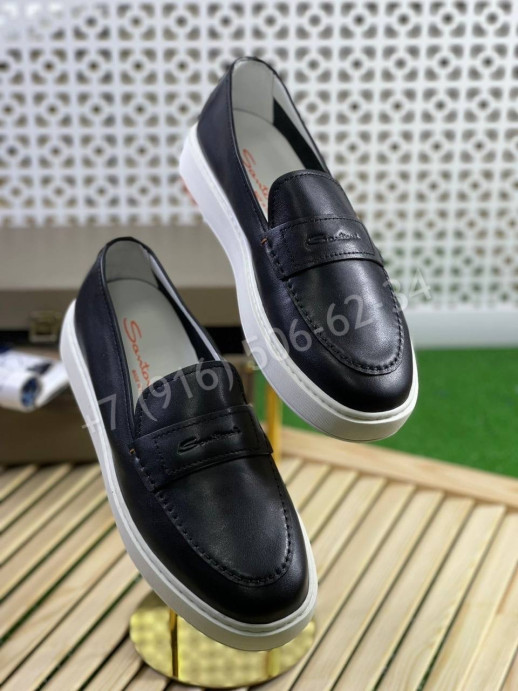 Лоферы Santoni 12402