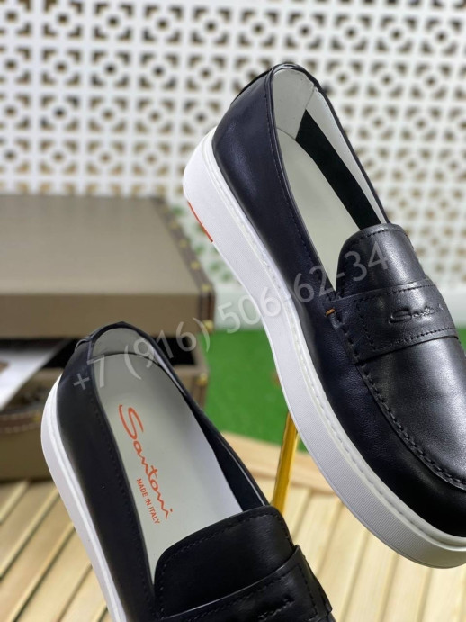 Лоферы Santoni 12402