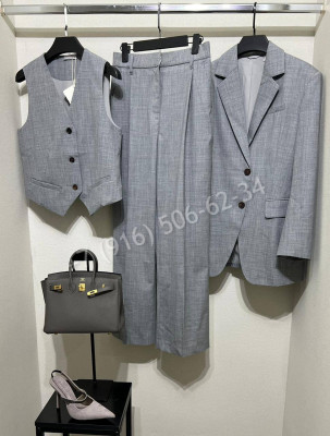 Костюм тройка Brunello Cucinelli 33279