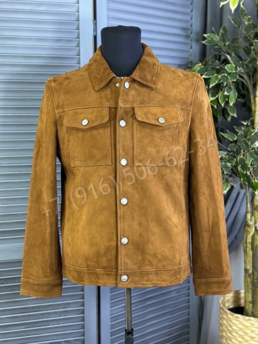 Замшевая куртка Brunello Cucinelli 13307