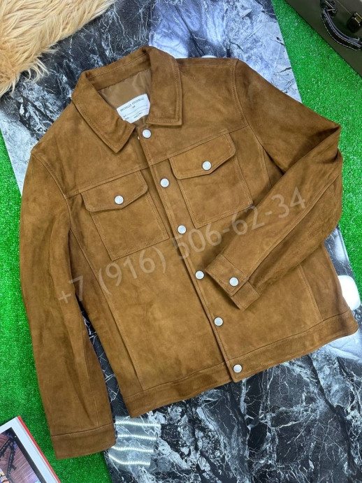 Замшевая куртка Brunello Cucinelli 13307