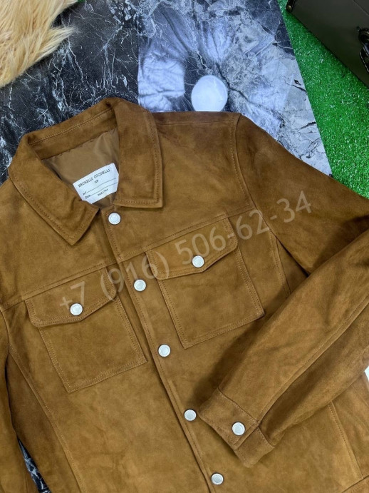 Замшевая куртка Brunello Cucinelli 13307
