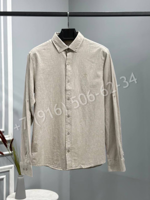 Рубашка из льна Hermes 18394