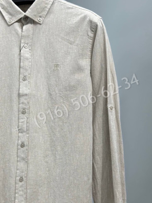 Рубашка из льна Hermes 18394
