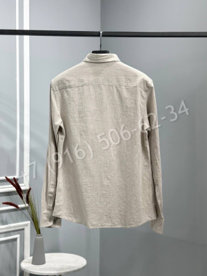 Рубашка из льна Hermes 18394