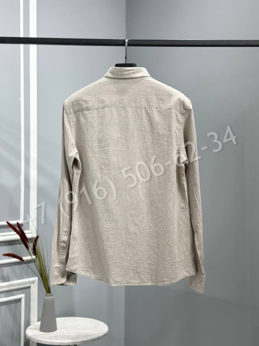 Рубашка из льна Hermes 18394