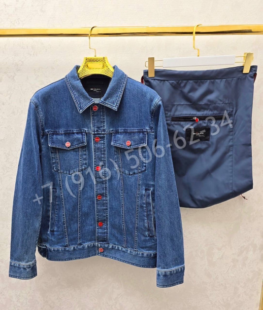 Джинсовая куртка KITON 29374
