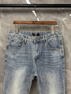 Джинсы Fendi широкие 14860 1