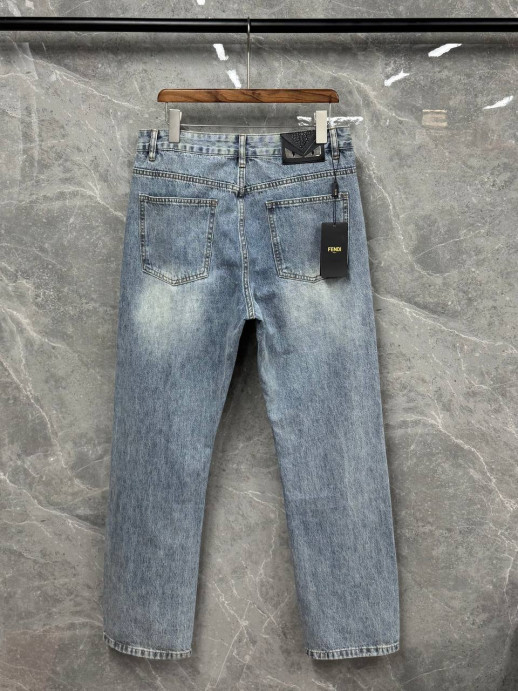 Джинсы Fendi широкие 14860 1