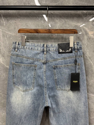 Джинсы Fendi широкие 14860 1