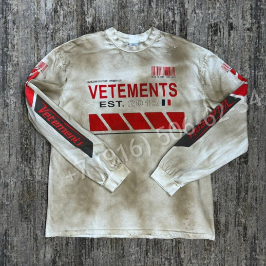 Лонгслив Vetements 30676