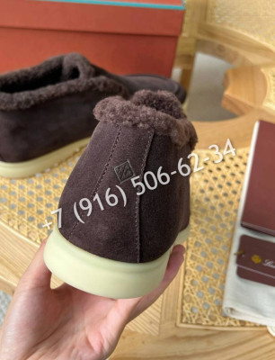 Лоферы Loro Piana на меху 5391 4