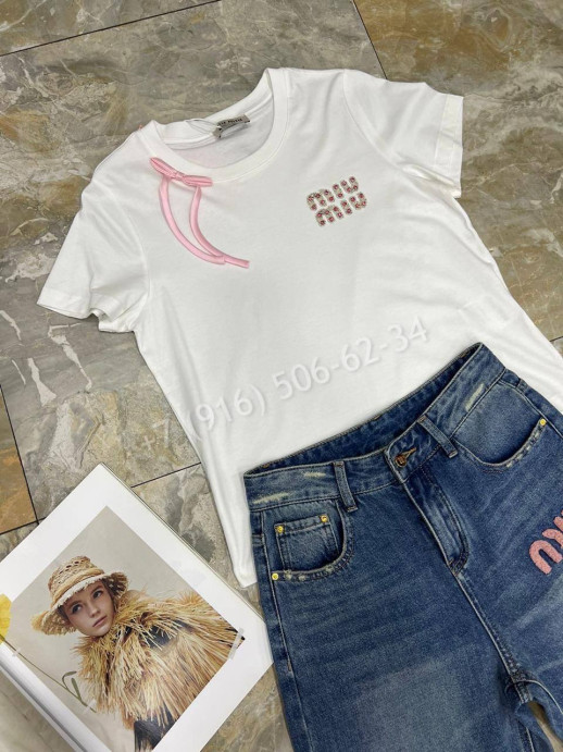 Футболка Miu miu 32384