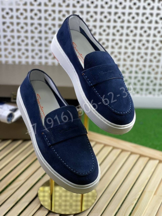 Лоферы Santoni 12403