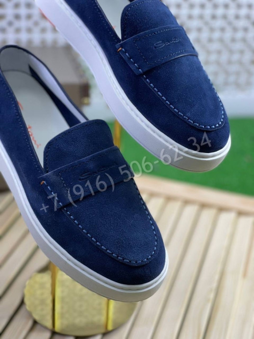 Лоферы Santoni 12403