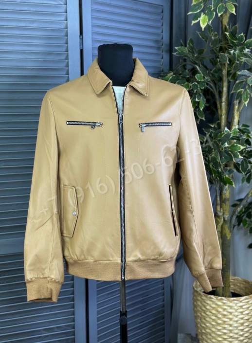 Кожаная куртка Hermes 13308